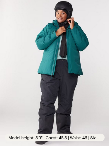 REI Co-op Stormhenge Down Hybrid Jacket - Women's Plus Sizes